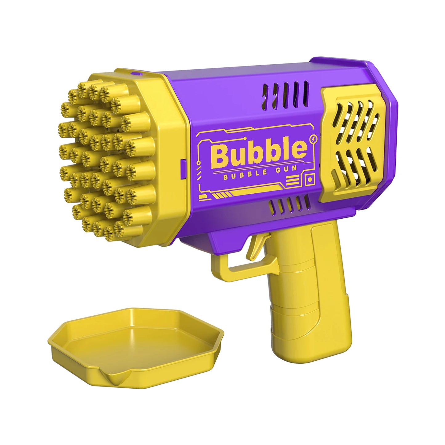 40 Hole Bubble Machine Fully Automatic Bubble Blowing Light Outdoor Bubble Machine without Battery without Bubble Water